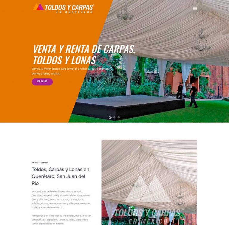 Toldos y Carpas en México®